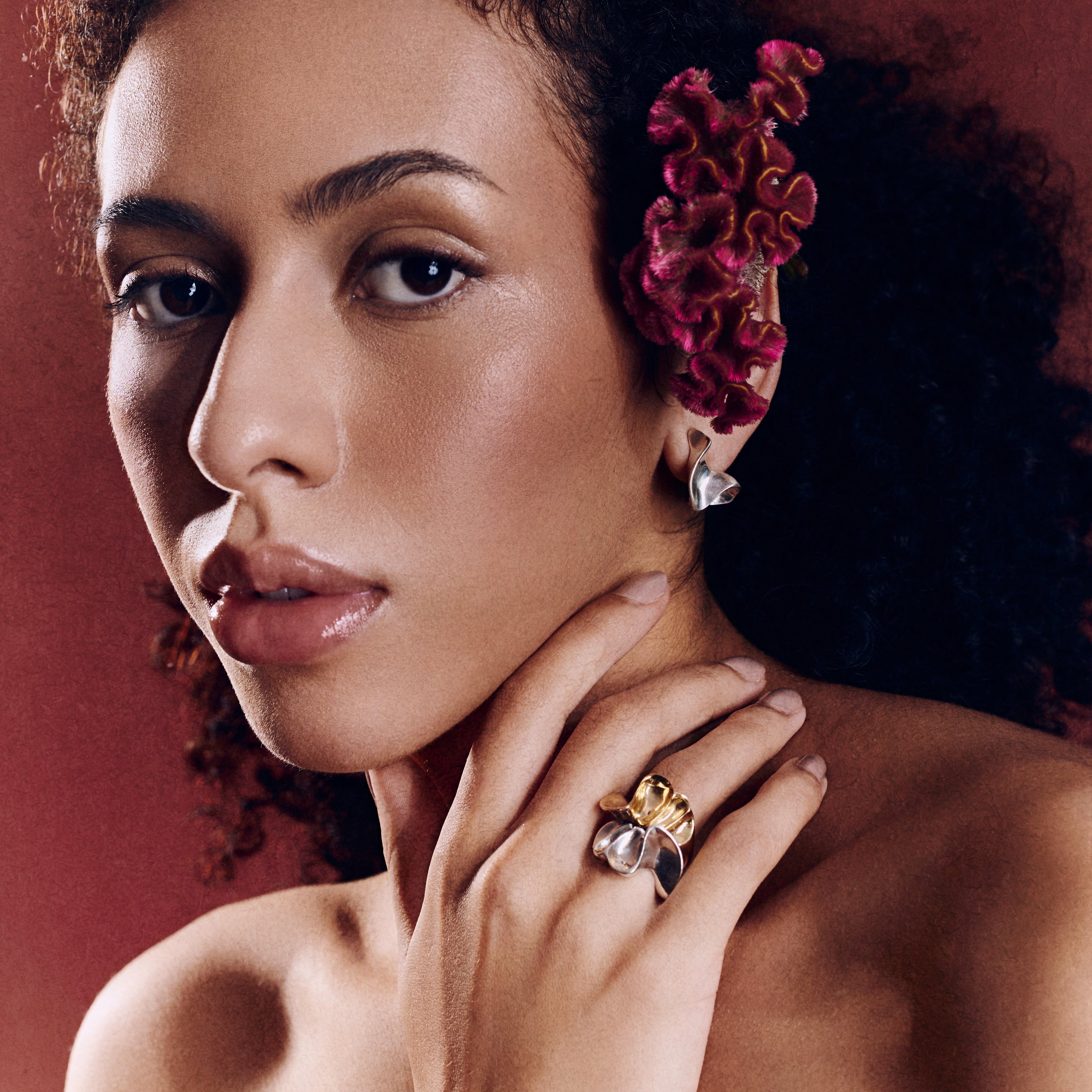 Anel Delírio Dourado