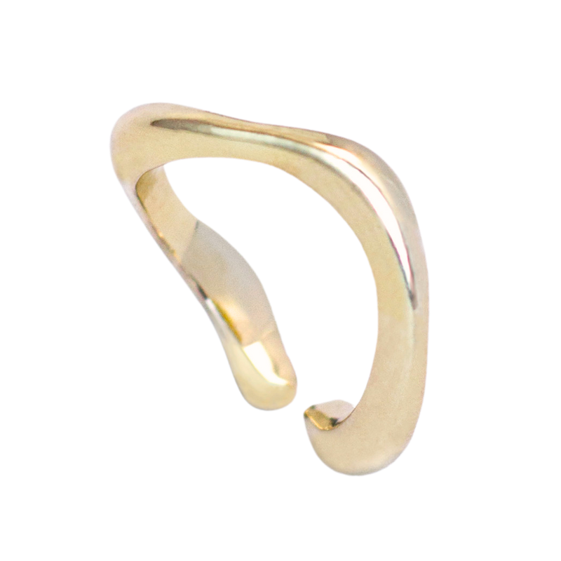 Anel CUFF Eté Dourado