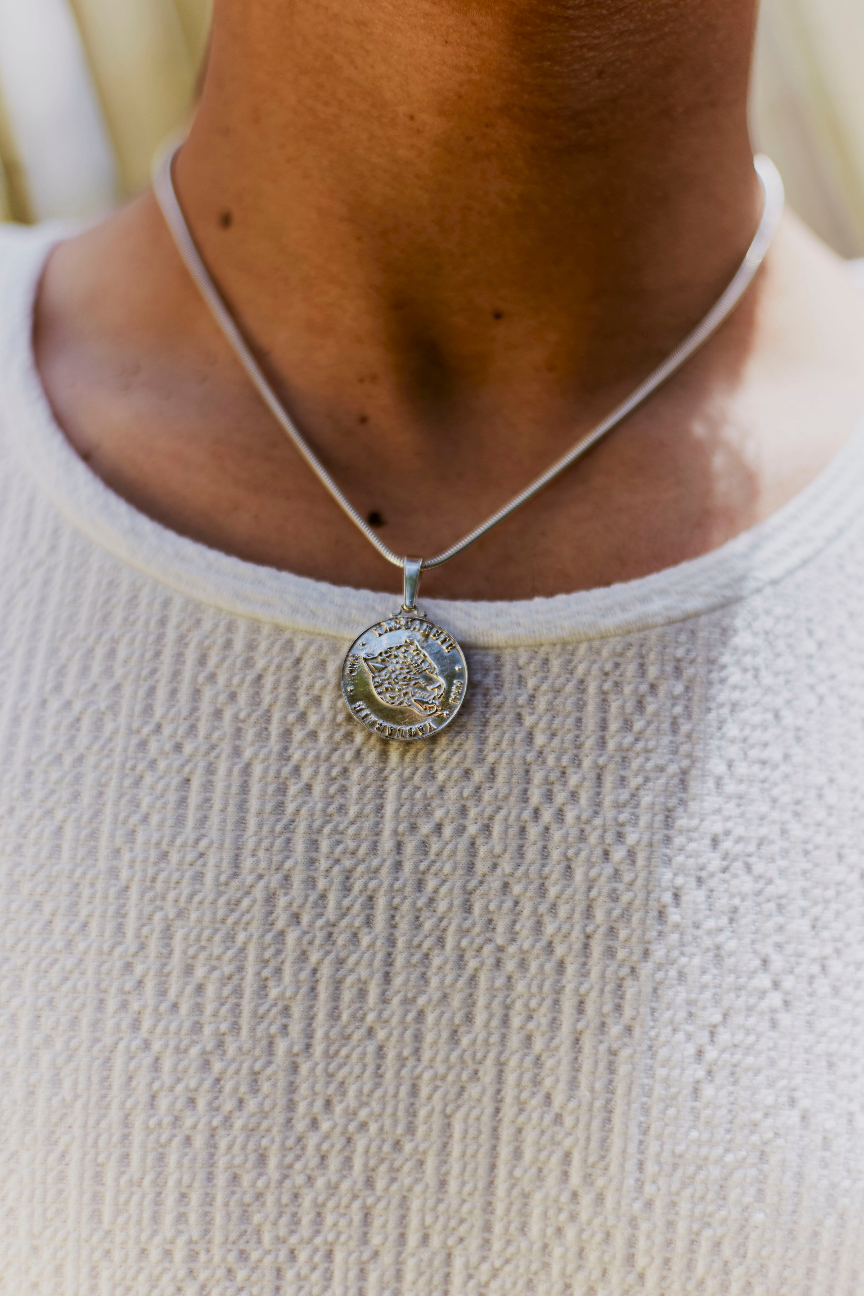 Pingente Moneda Prata