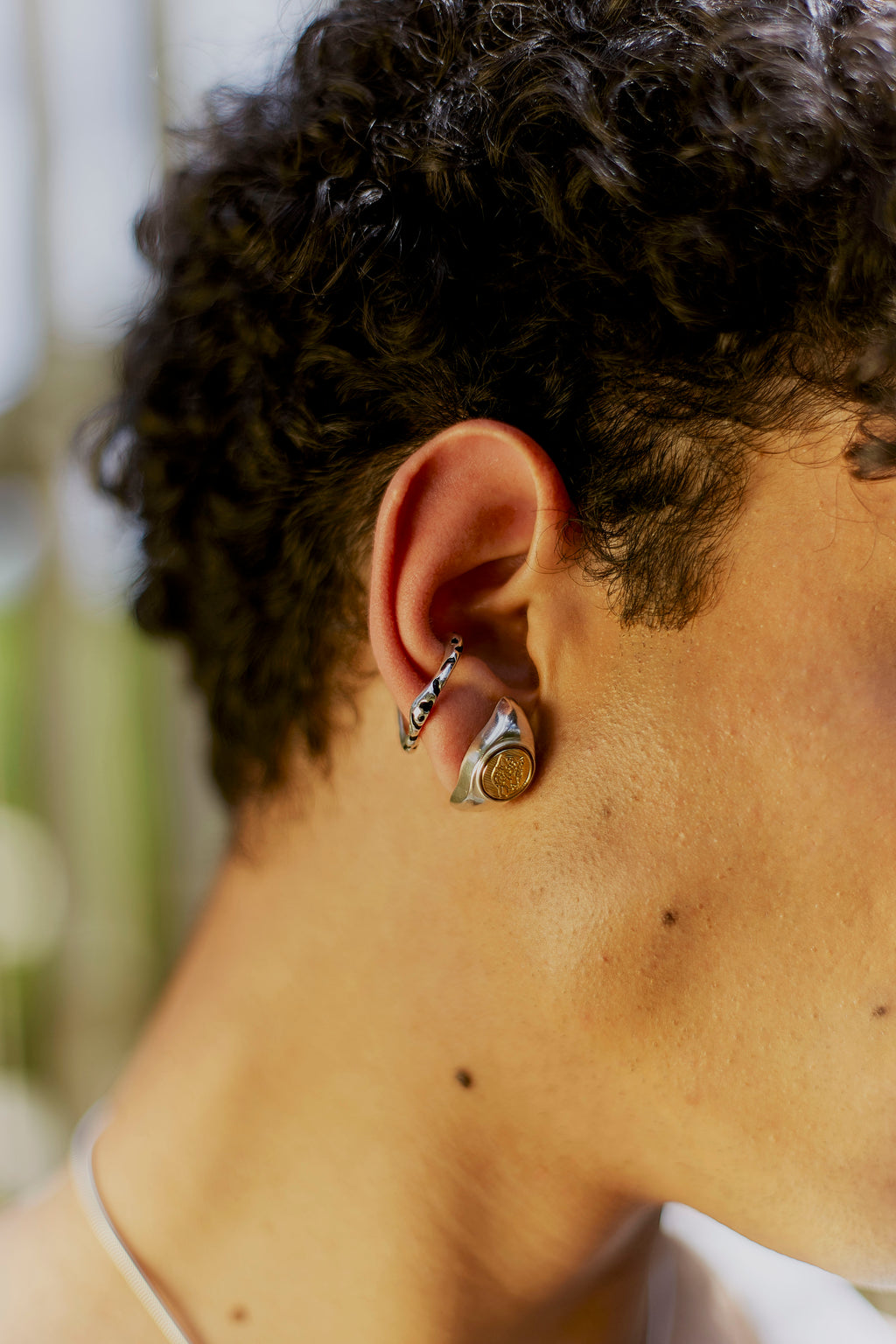 Brinco Moneté Prata