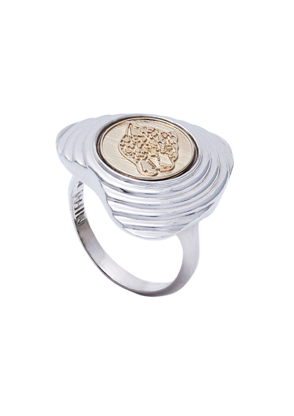 Anel Jaguar Prata