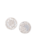 Brinco Moneda Prata