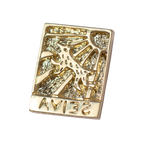 Anillo Xilografía Dorado