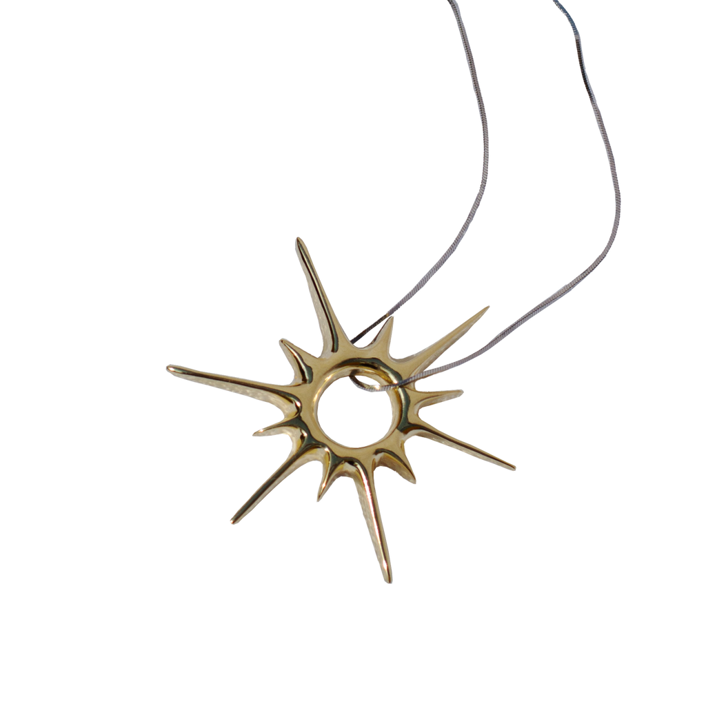 Pingente SOL Dourado