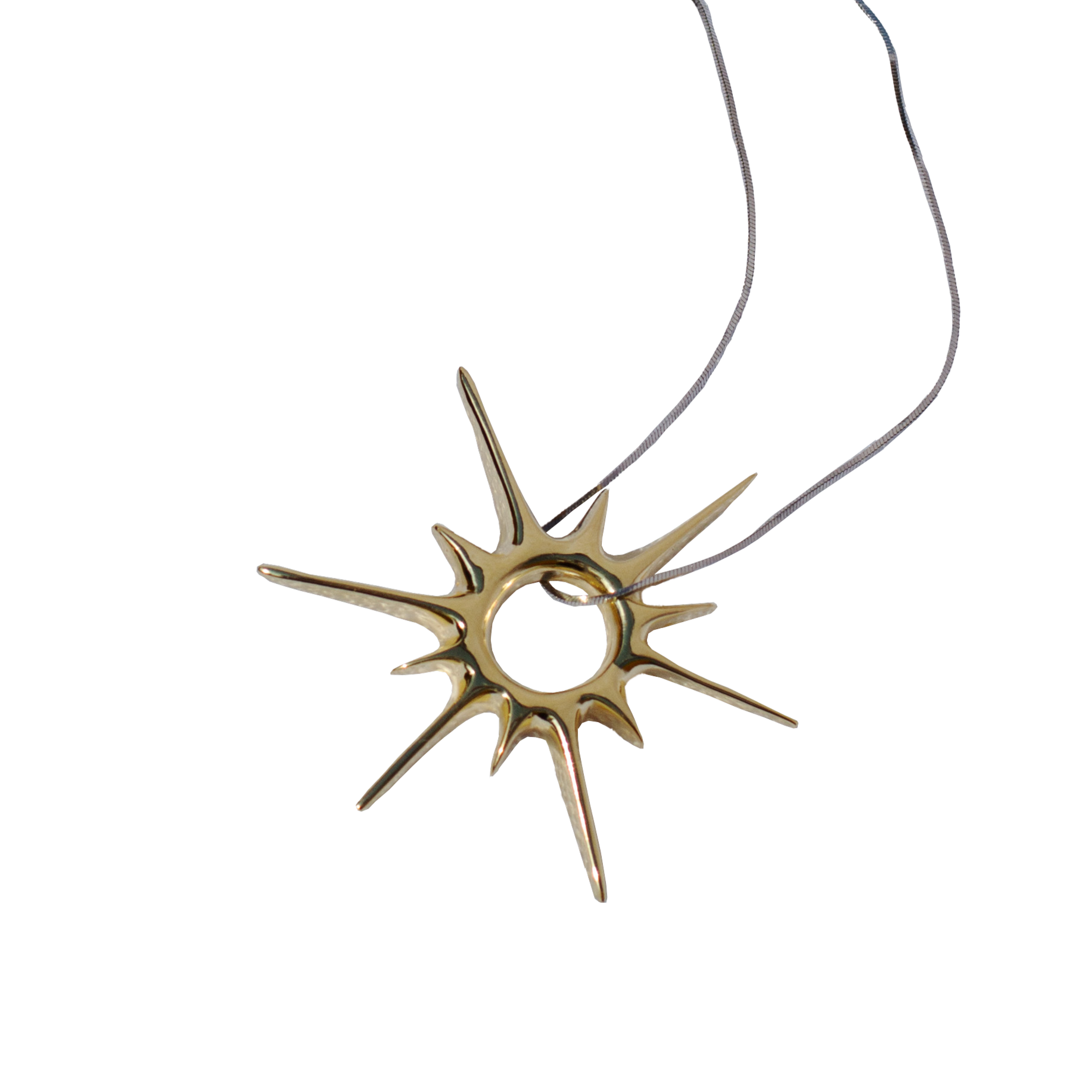 Pingente SOL Dourado