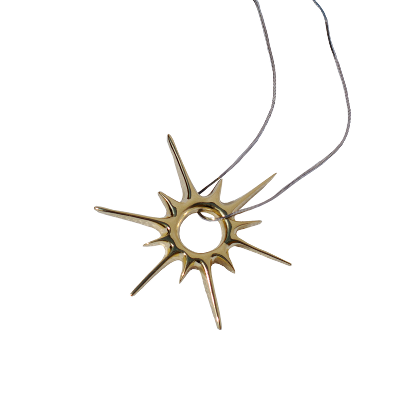 Pendente SOL Dourado