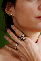 Anillo Leopardo Plata
