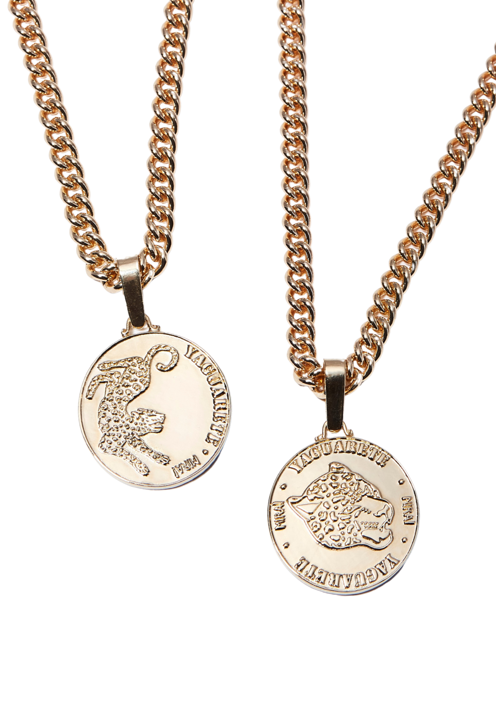 Pingente Moneda Dourado