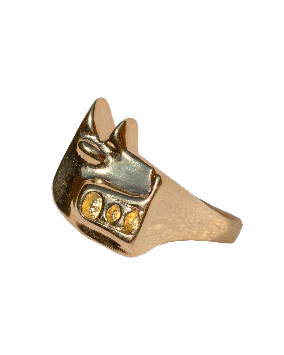 Anel LA LOBA Dourado