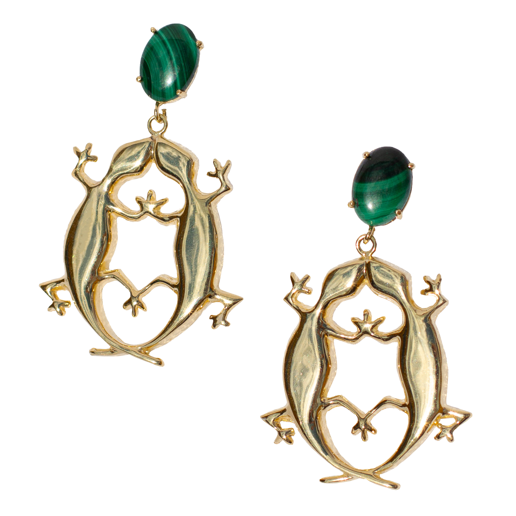 Brinco Calangos Dourado