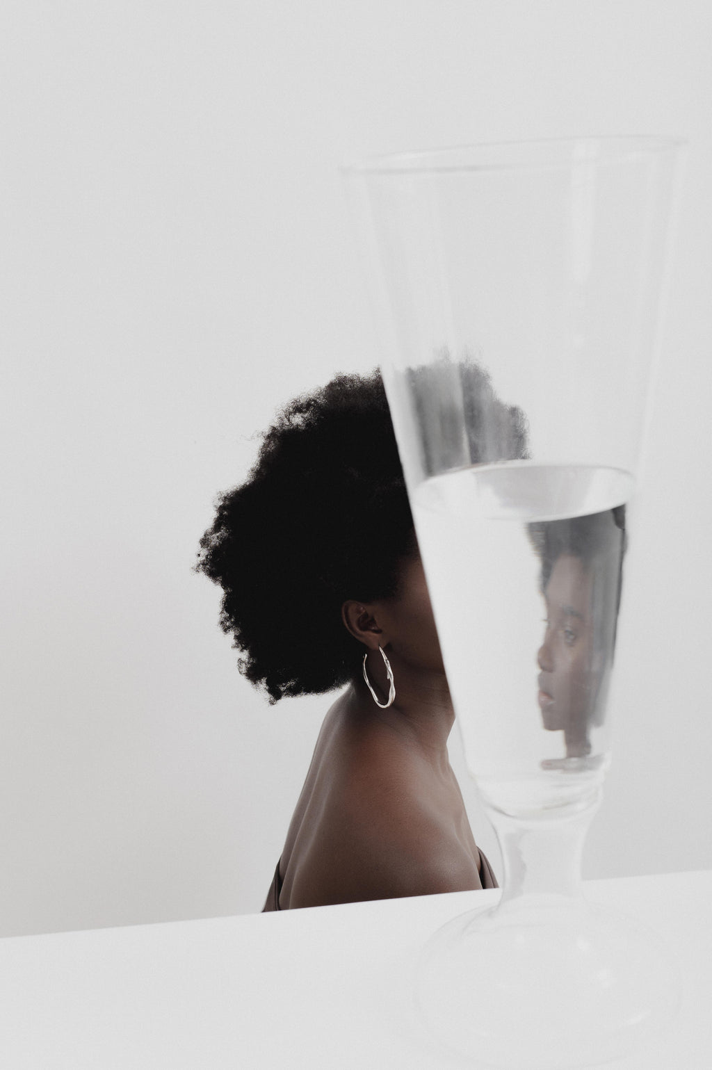 Argola Mulher-Cobra Prata