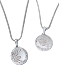 Pingente Moneda Prata