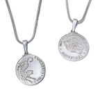 Colgante Moneda Plata