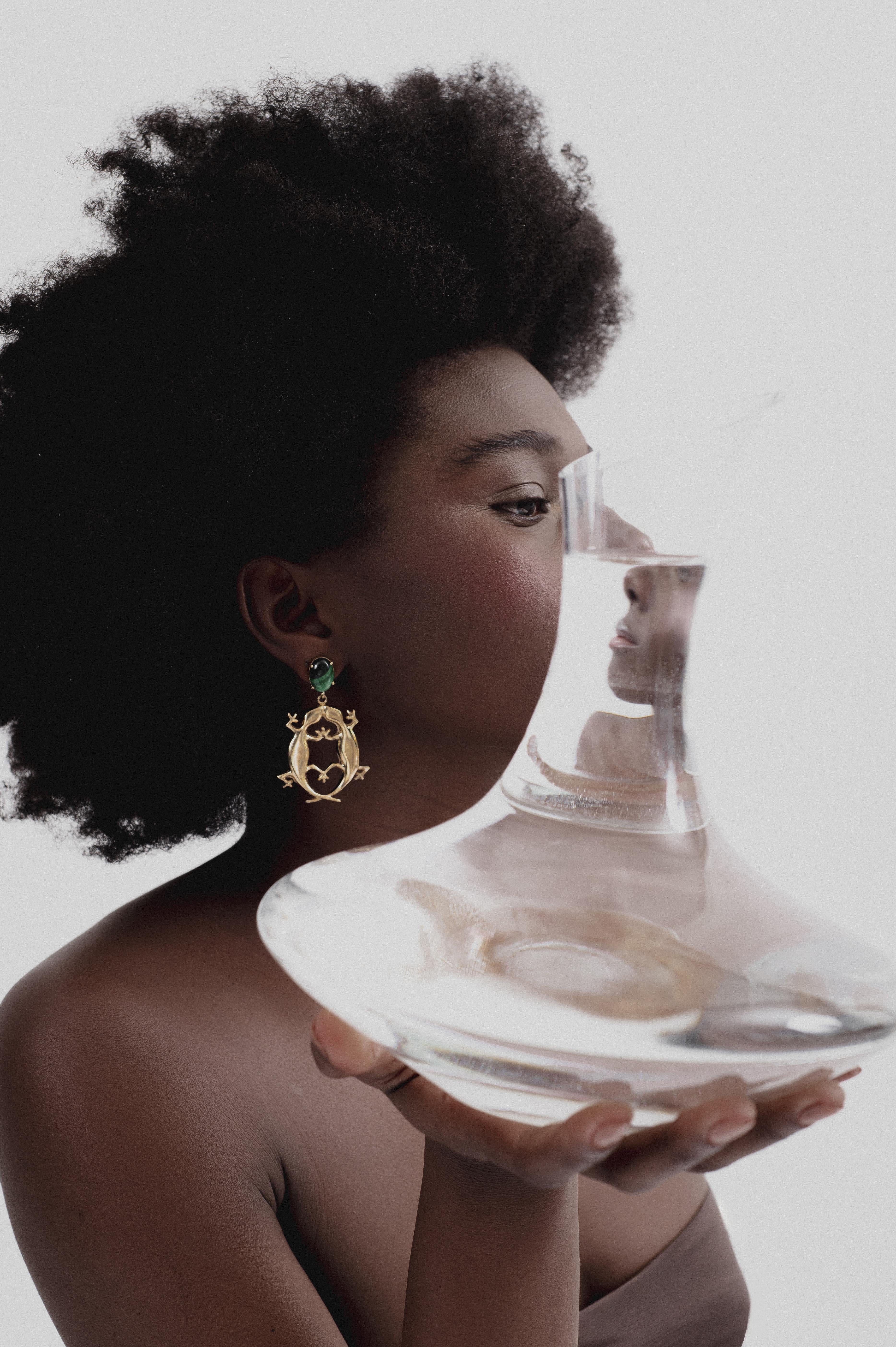 Brinco Calangos Dourado