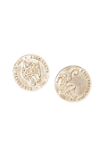 Brinco Moneda Dourado