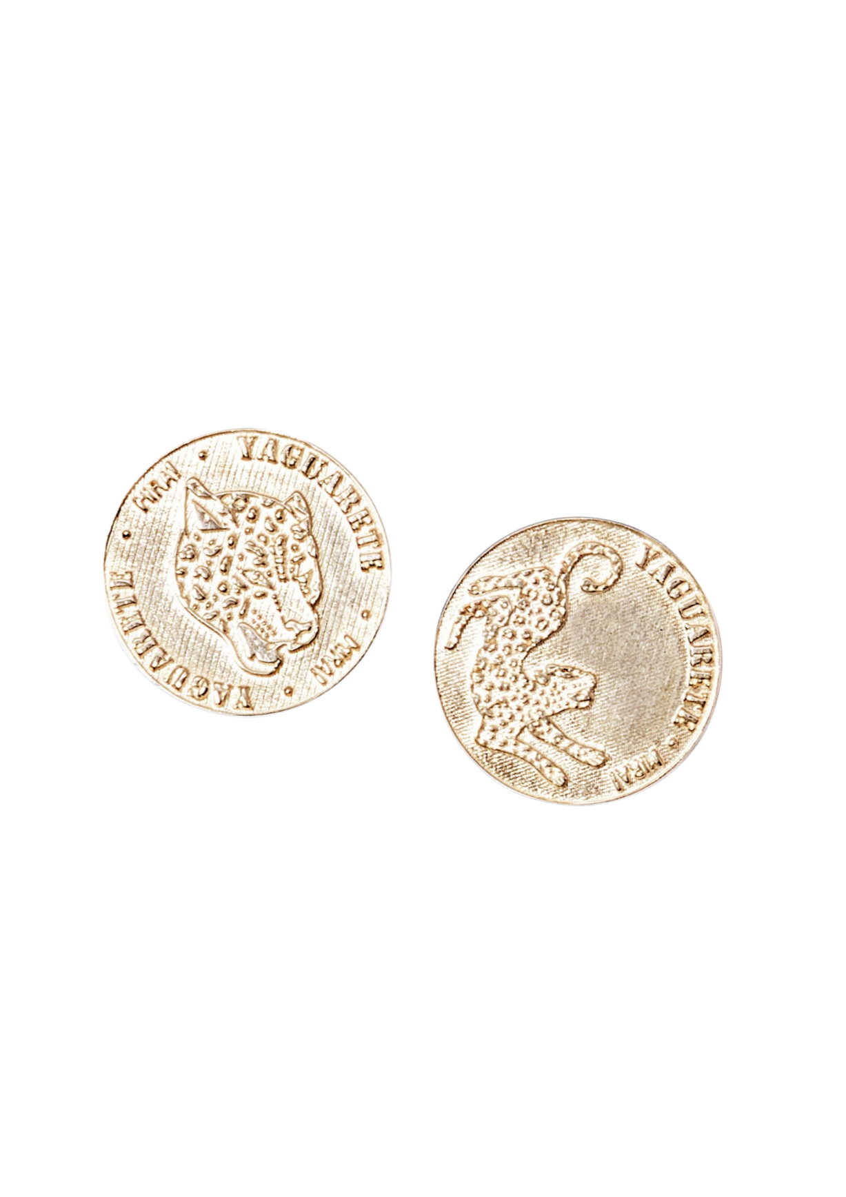 Brinco Moneda Dourado